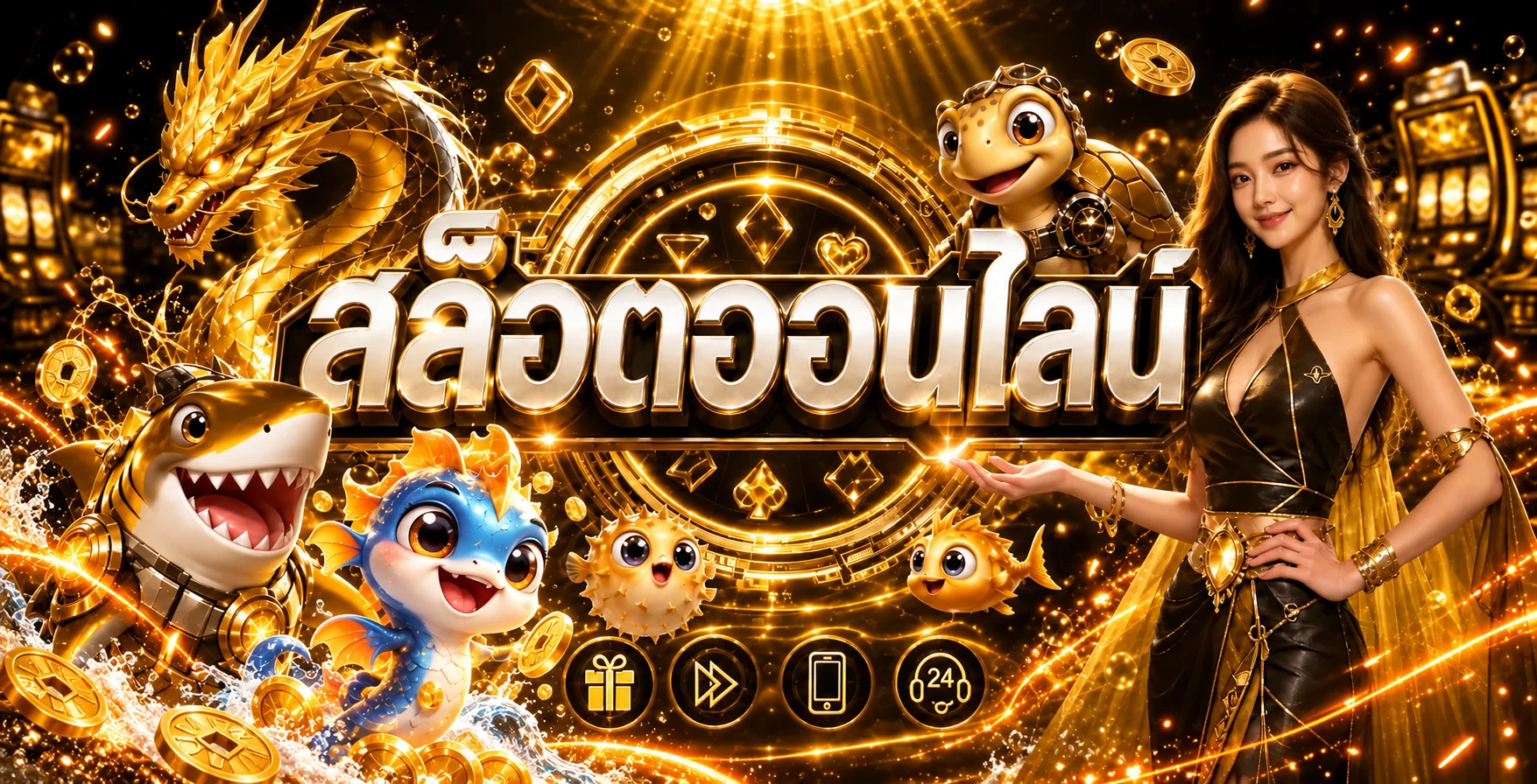 สล็อตออนไลน์ MOODENG168 พร้อมตัวละครเกมแนว PG Soft